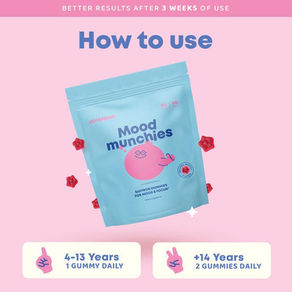 PureVanta™ Mood Munchies- Saffron Gummies For Kids