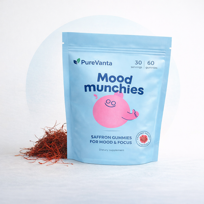 PureVanta™ Mood Munchies- Saffron Gummies For Kids