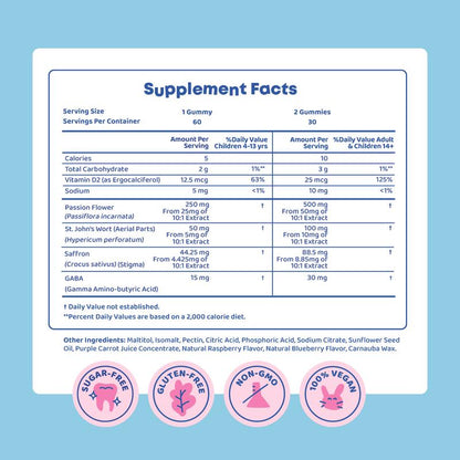 PureVanta™ Mood Munchies- Saffron Gummies For Kids